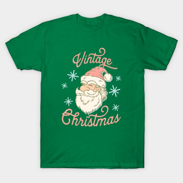 Vintage Christmas T-Shirt by Sir13